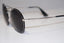 PRADA Womens Designer Sunglasses Silver Round SPR 51S 1AB-2B0 14996