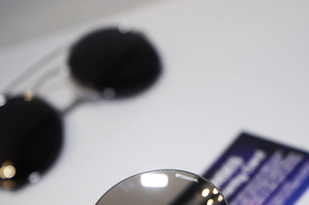 PRADA Womens Designer Sunglasses Silver Round SPR 51S 1AB-2B0 14996