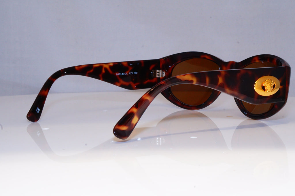 GIANNI VERSACE Mens Vintage 1990 Designer Sunglasses Brown 4V4/A 869 20029 NOS