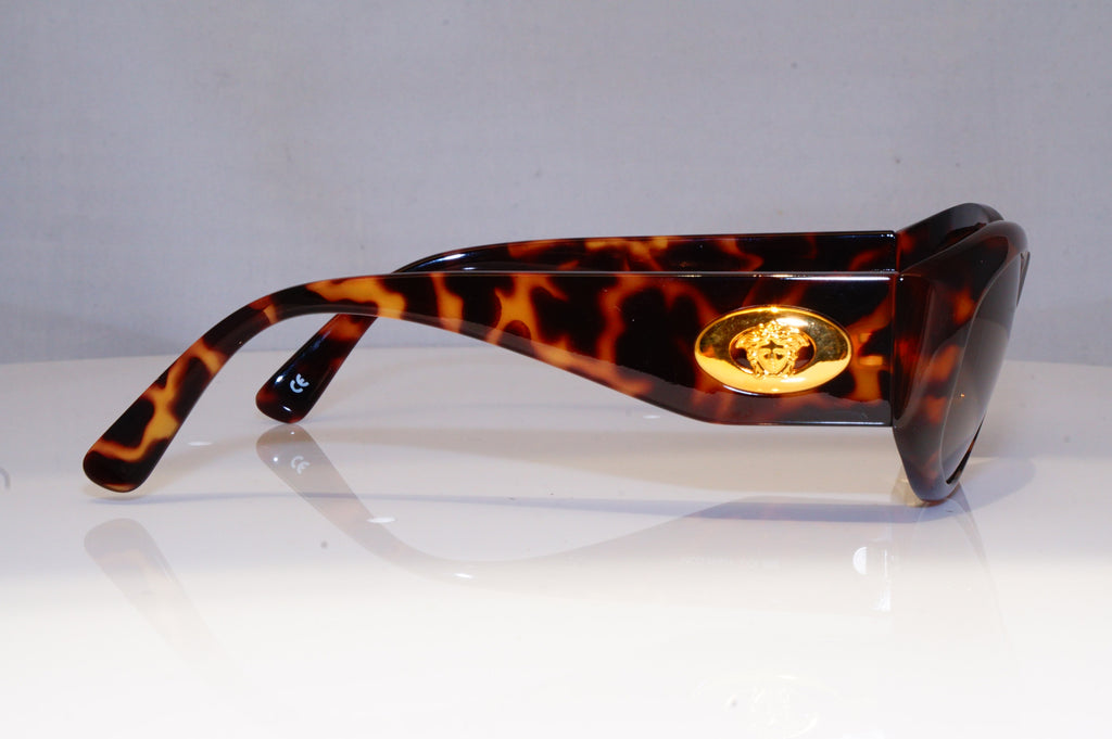 GIANNI VERSACE Mens Vintage 1990 Designer Sunglasses Brown 4V4/A 869 20029 NOS