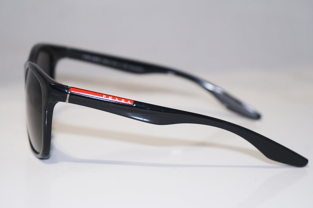 PRADA Mens Designer Sunglasses Black Square SPS 03O 1AB-5W1 15196