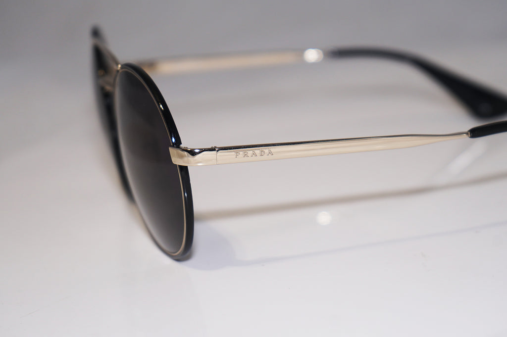 PRADA Womens Designer Sunglasses Gold Round SPR 51S 1AB-0A7 15150
