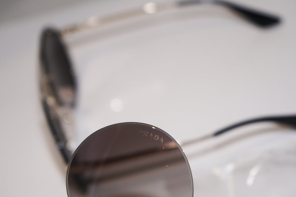 PRADA Womens Designer Sunglasses Gold Round SPR 51S 1AB-0A7 15150