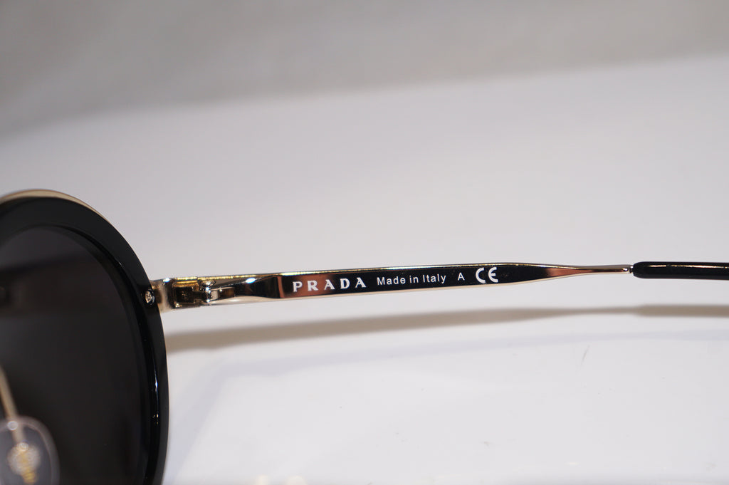 PRADA Womens Designer Sunglasses Gold Round SPR 50T 1AB-0A7 15253