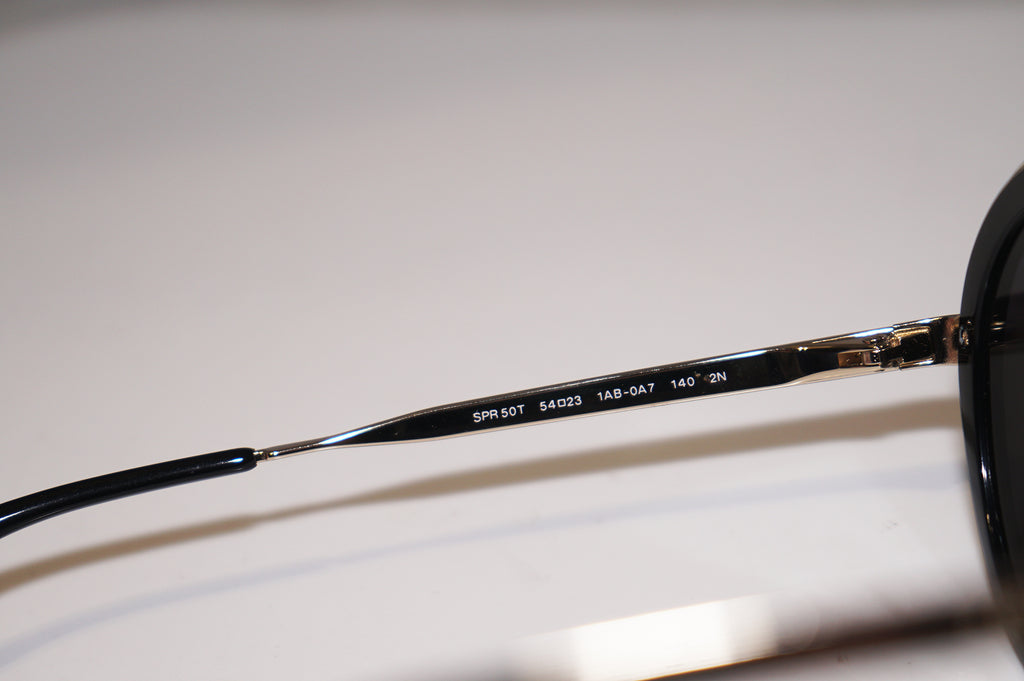 PRADA Womens Designer Sunglasses Gold Round SPR 50T 1AB-0A7 15253