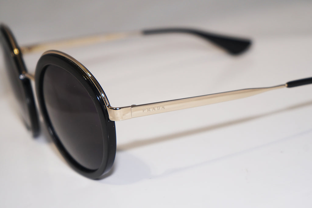 PRADA Womens Designer Sunglasses Gold Round SPR 50T 1AB-0A7 15253