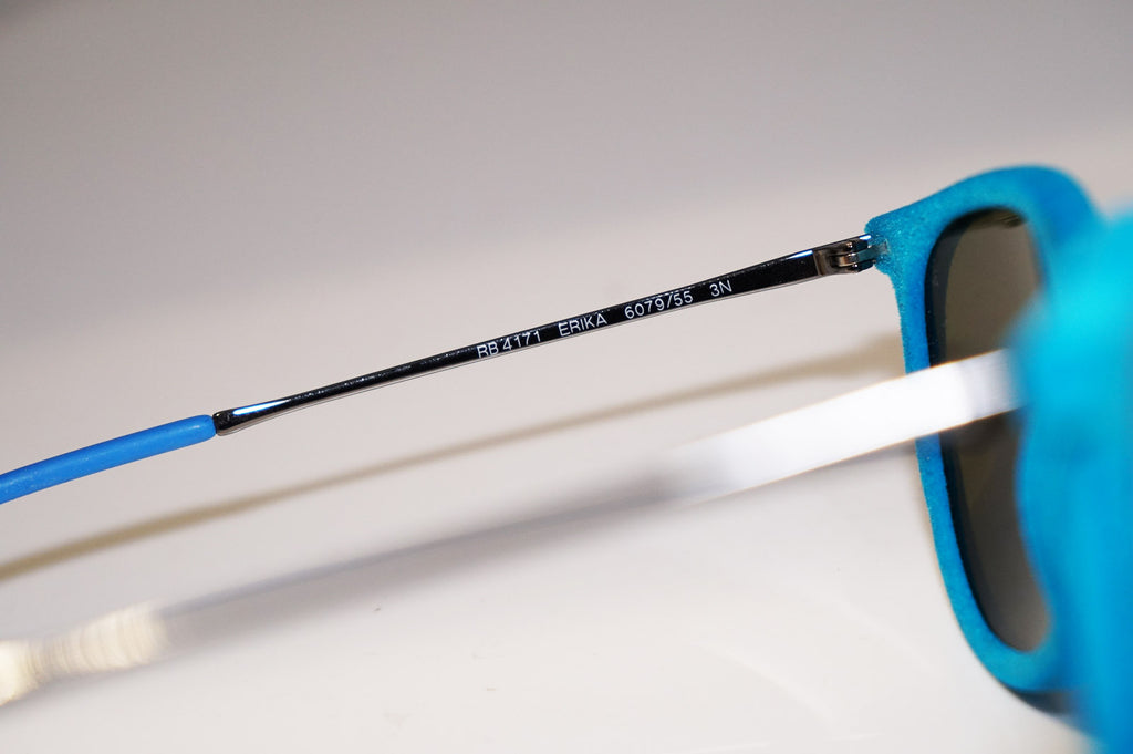RAY-BAN Womens Designer Flash Mirror Sunglasses Blue Velvet Erika RB 4171 14758