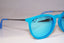 RAY-BAN Womens Designer Flash Mirror Sunglasses Blue Velvet Erika RB 4171 14758