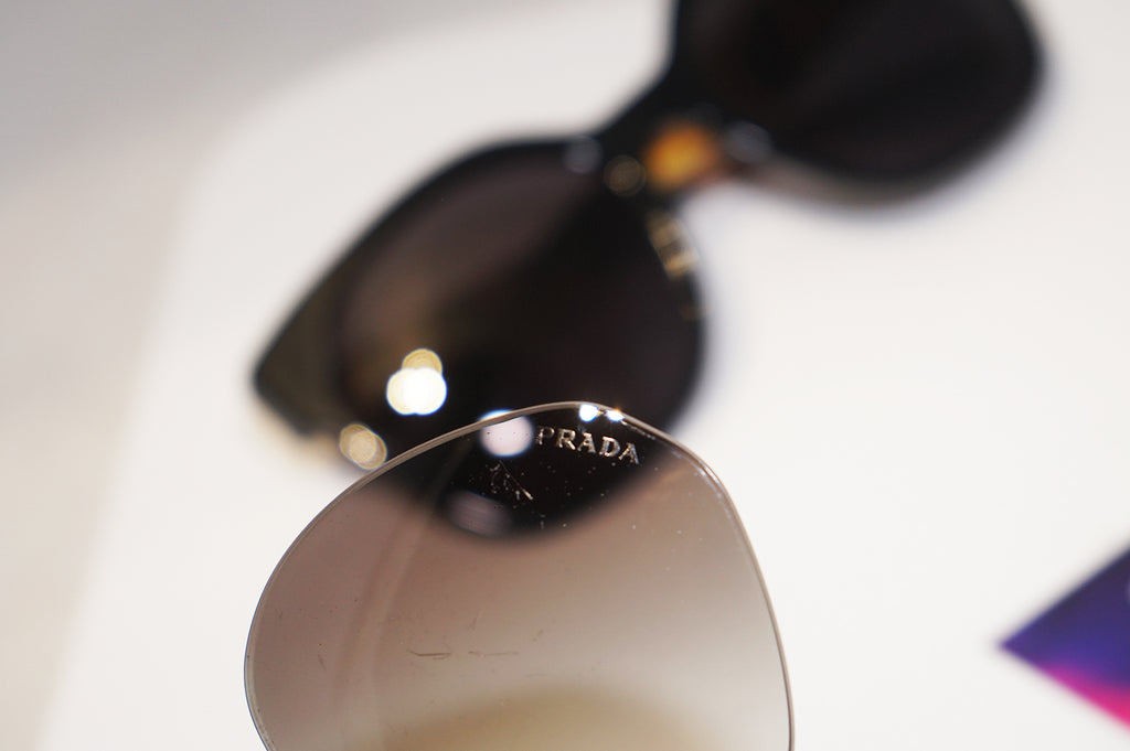 PRADA Womens Designer Sunglasses Black Butterfly SPR 10R 1AB-0A7 15258