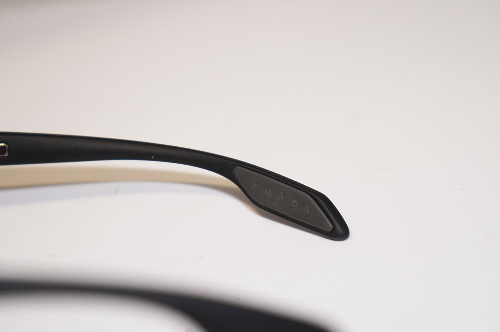 PRADA Mens Designer Sunglasses Black Shield SPS 56P 1BO-1A1 15129