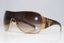 PRADA Mens Womens Unisex Designer Sunglasses Brown Shield SPR 57L 7OE-6S1 15201