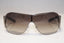 PRADA Mens Womens Unisex Designer Sunglasses Black Shield SPR 57L 5AV-3M1 15101
