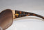 PRADA Mens Womens Unisex Designer Sunglasses Brown Shield SPR 57L 7OE-6S1 15092