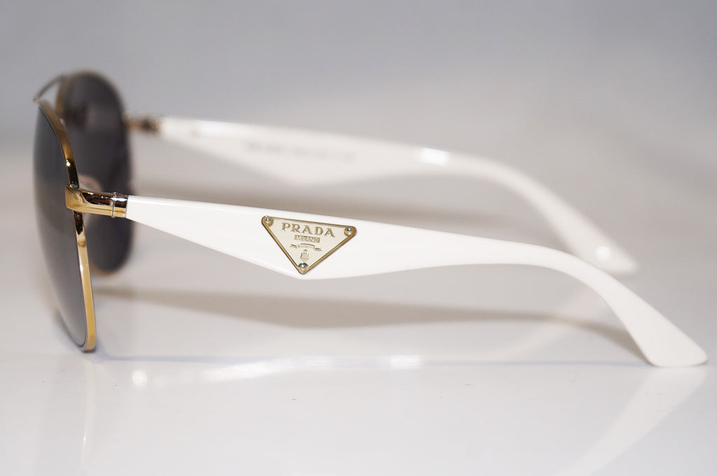 PRADA Mens Designer Polarized Sunglasses Brown Aviator SPR 53Q ZVN-5N2 15118