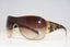 PRADA Mens Womens Unisex Designer Sunglasses Brown Shield SPR 57L 7OE-6S1 15092