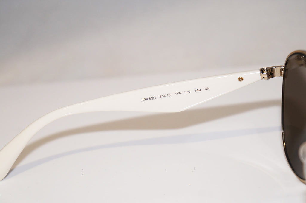 PRADA Mens Designer Sunglasses White Aviator SPR 53Q ZVN-1C0 15106