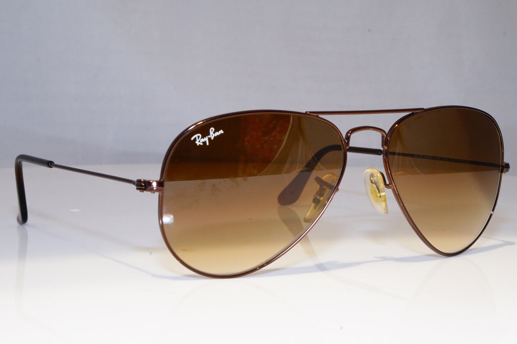 RAY-BAN Mens Womens Sunglasses Brown Pilot AVIATOR RB 3025 014/51 21131