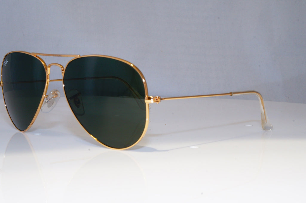 RAY-BAN Mens Womens Unisex Sunglasses Gold Pilot AVIATOR RB 3025 L0205 21129
