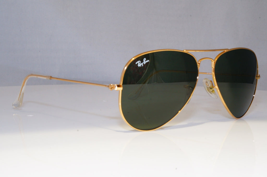 RAY-BAN Mens Womens Unisex Sunglasses Gold Pilot AVIATOR RB 3025 L0205 21129