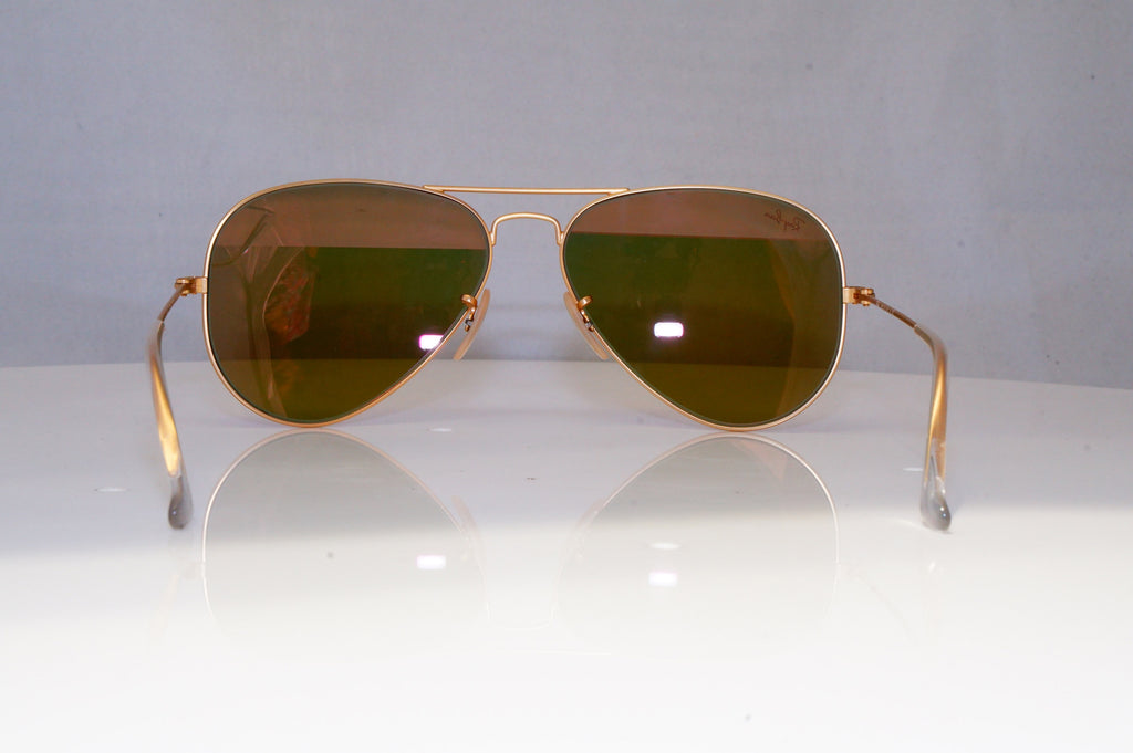 RAY-BAN Mens Womens Unisex Sunglasses Gold Pilot AVIATOR RB 3025 112/4T 21121
