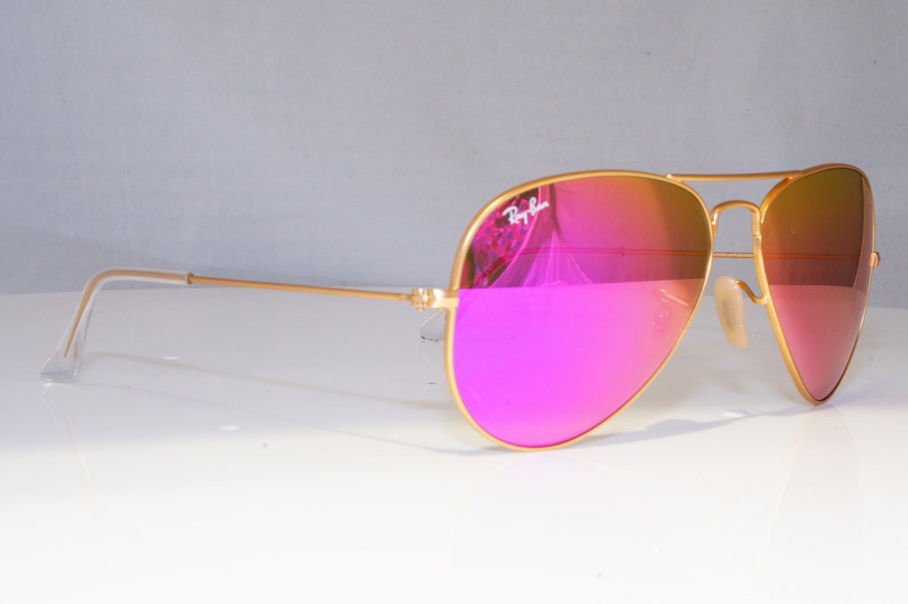 RAY-BAN Mens Womens Unisex Sunglasses Gold Pilot AVIATOR RB 3025 112/4T 21121