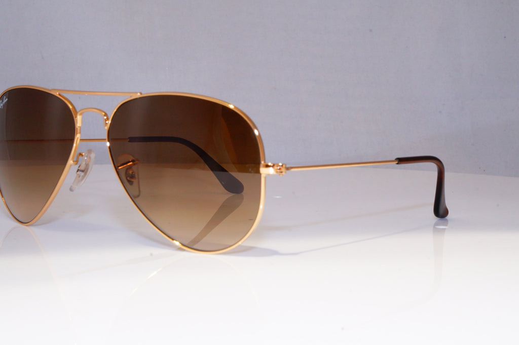 RAY-BAN Mens Womens Unisex Sunglasses Gold Pilot AVIATOR RB 3025 001/51 21137