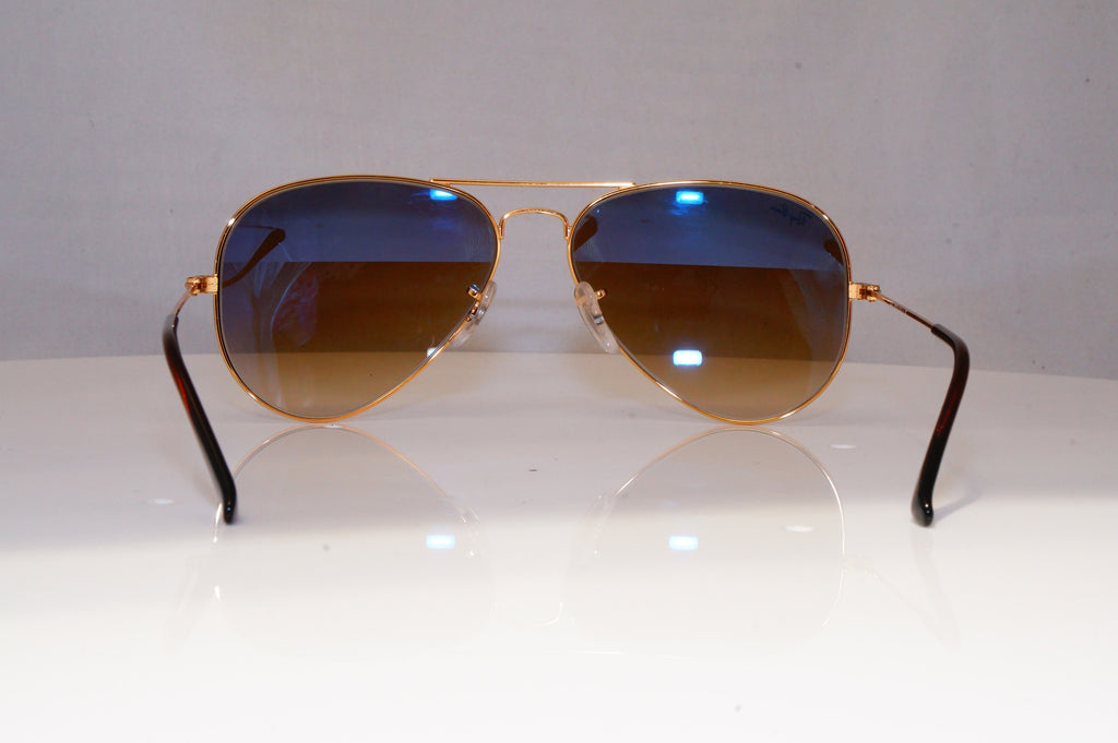 RAY-BAN Mens Womens Unisex Sunglasses Gold Pilot AVIATOR RB 3025 001/51 21137