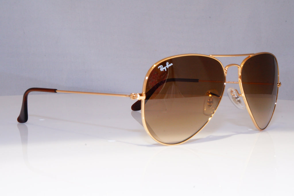 RAY-BAN Mens Womens Unisex Sunglasses Gold Pilot AVIATOR RB 3025 001/51 21137
