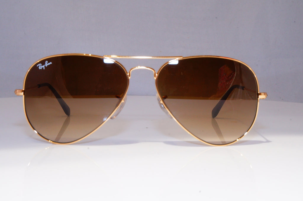 RAY-BAN Mens Womens Unisex Sunglasses Gold Pilot AVIATOR RB 3025 001/51 21137
