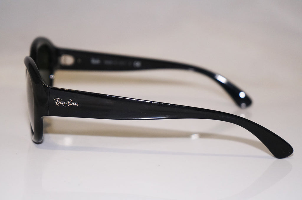 RAY-BAN Womens Designer Sunglasses Black Oval RB 4189 601 17006