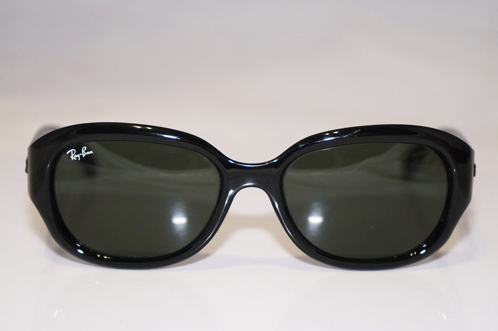 RAY-BAN Womens Designer Sunglasses Black Oval RB 4189 601 17006