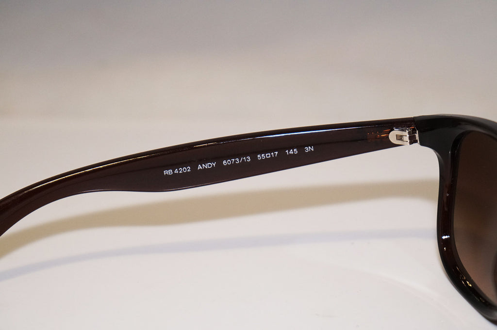 RAY-BAN Mens Designer Sunglasses Brown Andy RB 4202 6073/13 17009