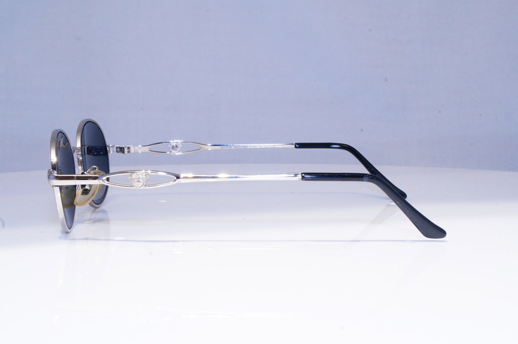GIANNI VERSACE Mens Womens Vintage 1990 Designer Sunglasses Silver H84 26M 20315