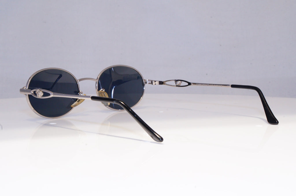 GIANNI VERSACE Mens Womens Vintage 1990 Designer Sunglasses Silver H84 26M 20315