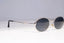 GIANNI VERSACE Mens Womens Vintage 1990 Designer Sunglasses Silver H84 26M 20315