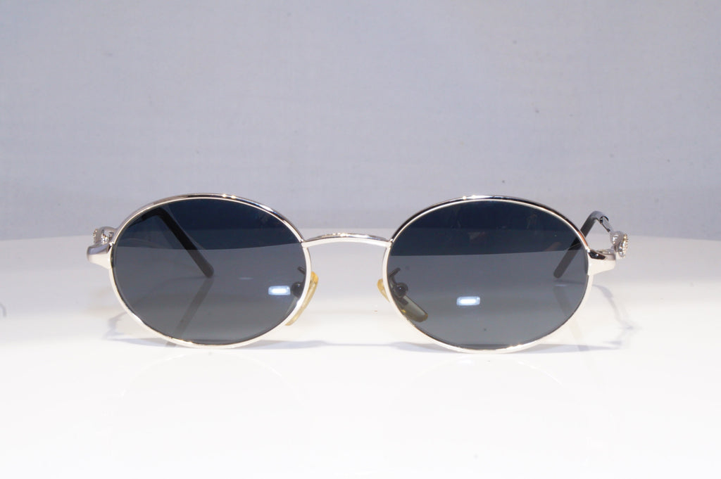 GIANNI VERSACE Mens Womens Vintage 1990 Designer Sunglasses Silver H84 26M 20315