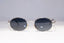 GIANNI VERSACE Mens Womens Vintage 1990 Designer Sunglasses Silver H84 26M 20315