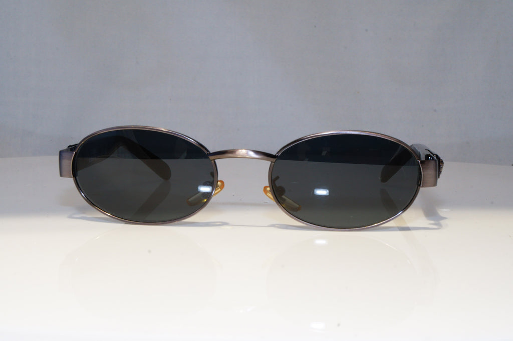 GIANNI VERSACE Mens Vintage Designer Sunglasses Black Rectangle X18 58M 21464