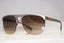 PRADA Immaculate Mens Designer Sunglasses Grey Square SPS 53Q DG1-1X1 15392