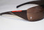 PRADA Mens Designer Sunglasses Brown Shield SPS 07H 7Y2-8C1 15776