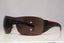 PRADA Mens Designer Sunglasses Brown Shield SPS 07H 7Y2-8C1 15776