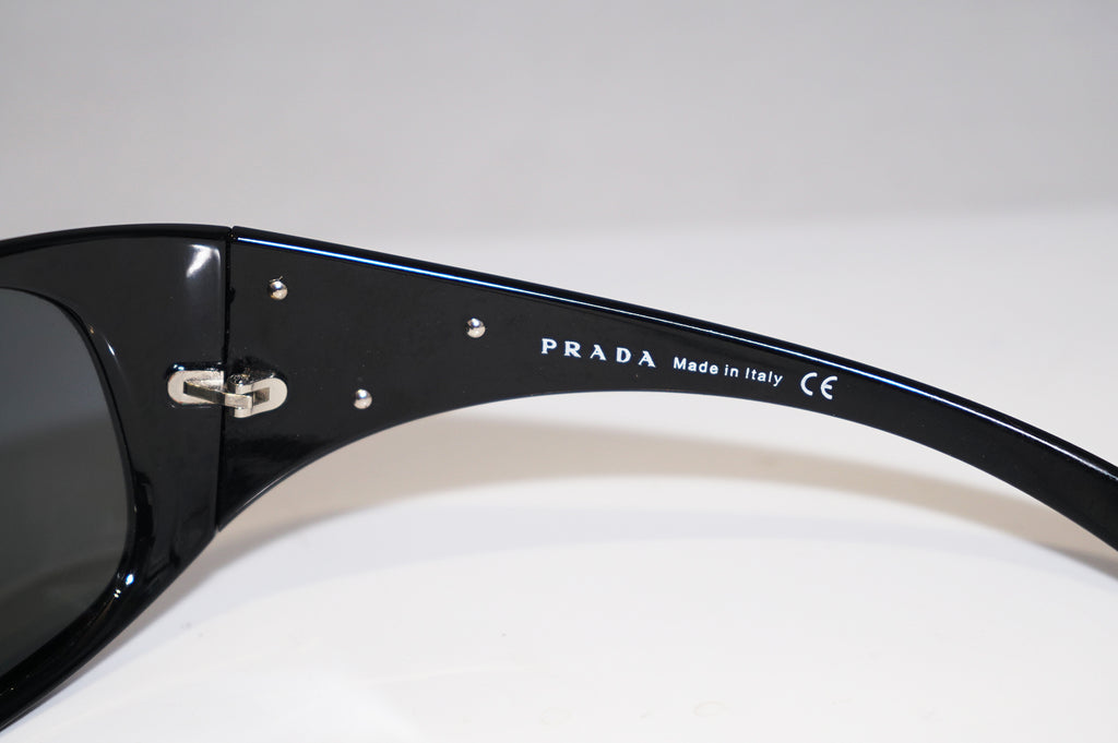PRADA Immaculate Womens Designer Sunglasses Black Shield SPR 14L 1AB-1A1 15835