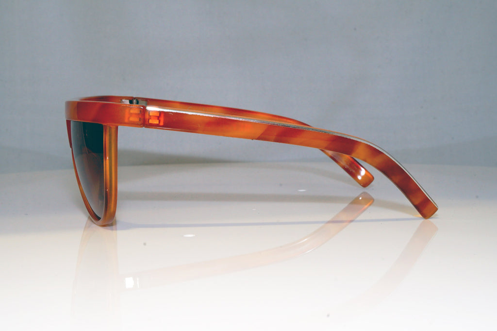 GIANNI VERSACE Mens Vintage Designer Sunglasses Brown Wrap Metrics BRN 17361