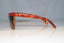 GIANNI VERSACE Mens Vintage Designer Sunglasses Brown Wrap Metrics BRN 17361