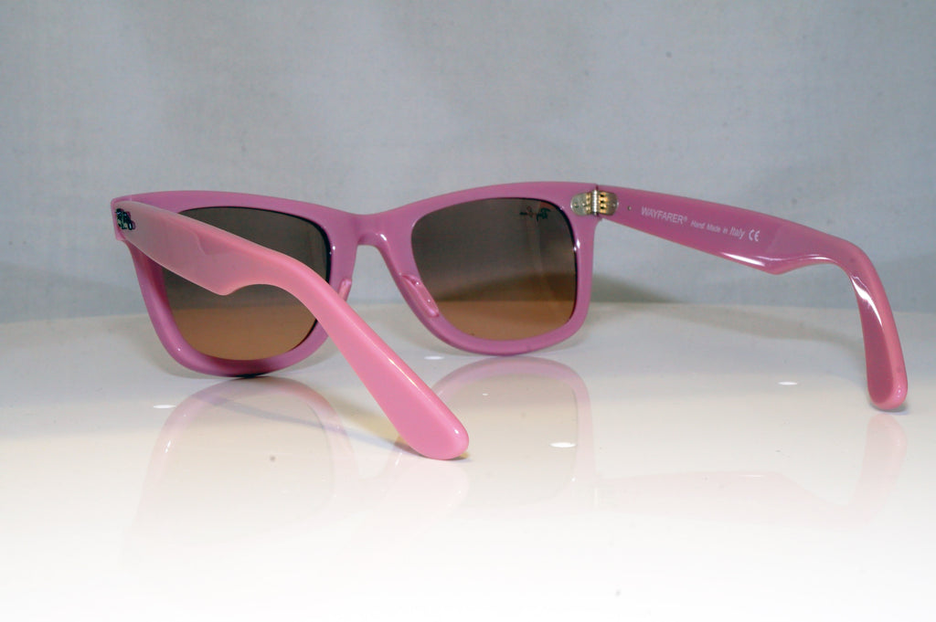 RAY-BAN Mens Womens Unisex Designer Sunglasses Pink Wayfarer RB 2140 9683E 17337