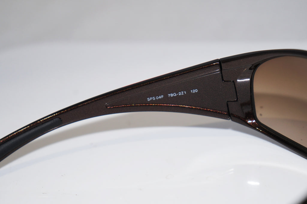 PRADA Mens Designer Sunglasses Brown Shield SPS 04F 7BG-2Z1 15771