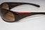 PRADA Mens Designer Sunglasses Brown Shield SPS 04F 7BG-2Z1 15771