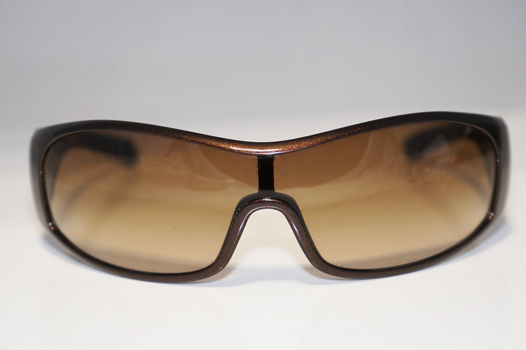 PRADA Mens Designer Sunglasses Brown Shield SPS 04F 7BG-2Z1 15771