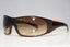 PRADA Mens Designer Sunglasses Brown Shield SPS 04F 7BG-2Z1 15771