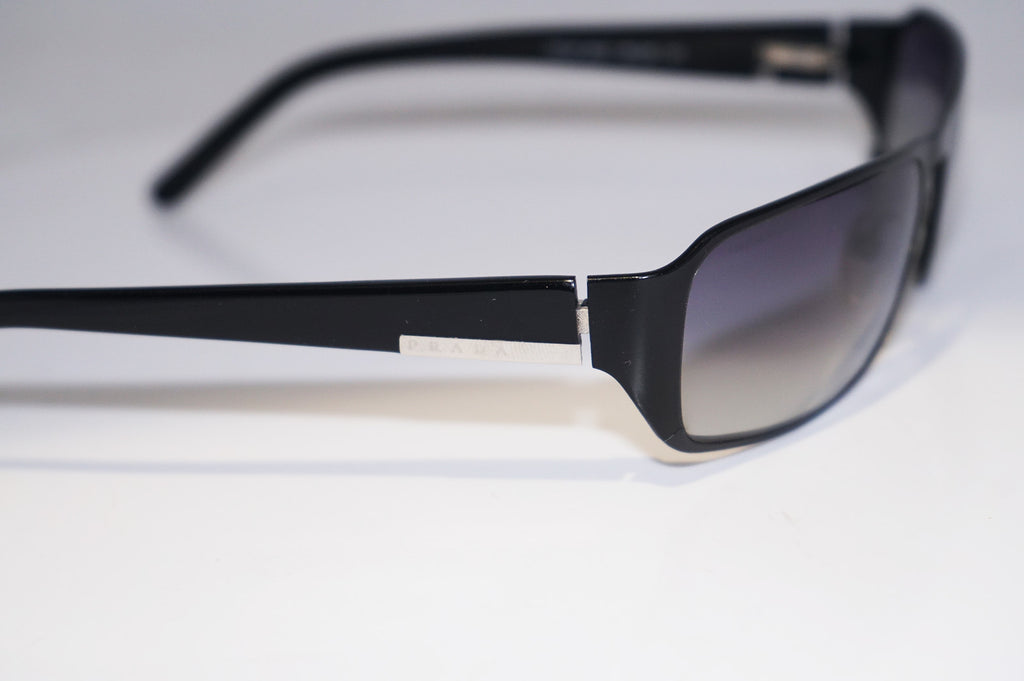 PRADA Mens Designer Sunglasses Black Rectangle SPR 52F 1BO-3M1 14631